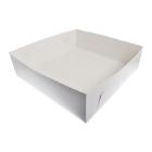 Kage&aelig;ske hvid 320x320x120mm uden l&aring;g product photo