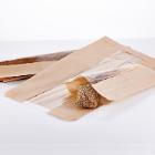Bagerpose 4.0kg brun rib 270x450mm 50g m/rude product photo