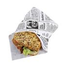 Deli/oste/fiskepapir Old News papir med HDPE laminat 37x50cm product photo