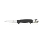 Frosts Gutting and Cleaning knife 118mm medium with spoon black propylene handle product photo