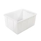 Stabelkasse hvid plast 23l 420x320x210mm product photo