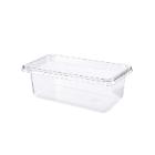 Container K2182-1E rect clear APET 740ml 180x100x61mm product photo