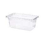 Container K2182-1G rect clear APET 895ml 180x100x76mm product photo