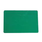 Skilt gr&oslash;n blank 54x86mm product photo