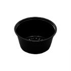 Black PP cup 90ml &Oslash;74x32mm product photo