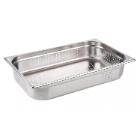 Kantine rustfrit st&aring;l 1/1GN 10cm 14l perforeret product photo