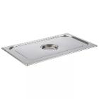 Stainless steel lid for gastronorm pan 1/1GN 530x325mm product photo