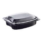 Black PP tray Bistro 700ml 190x155x41mm product photo