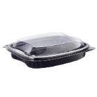 Black PP tray Bistro 980ml 254x174x42mm product photo