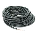 Ledning 15m sort m/støbt stik til Nilfisk støvsuger GD930/VP930 product photo