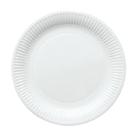 Paper plate CaterSource standard white 15cm product photo