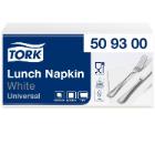 Napkin Tork Universal 4-fold white 32.5x32.5cm 1 ply product photo