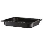 Black CPET tray 2325-1A 3350ml 1/2GN 324x265x49mm product photo