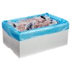 Inner bag blue LDPE 620/250x1300mm 25mic antistatic without holes A318X product photo