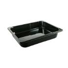 Ovnbakke 2325-1C rekt sort CPET 3885ml 1/2GN 325x265x60mm product photo