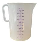 Measuring jug transparent PP 5 liters product photo