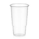 Transparent CaterSource PP cup 30cl &Oslash;80x122mm shatterproof product photo