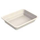 Take away tray rect fiber 1-room 227x178x45mm biodegradable product photo