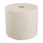Aft&oslash;rringsrulle Industri Pristine hvid nyfiber 37.7cmx360m 4 lag product photo