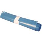 Blue LDPE sack 760x1030mm 100 micron product photo