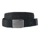 Bælte FE stretch sort med metalspænde længde 130cm product photo