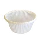 Kageform muffin hvid papir med rullet kant 50x30mm product photo