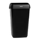 Katrin waste bin black plastic 25l product photo