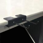 Suspension horizontal for gloves black product photo