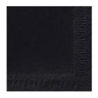 Serviet Duni 1/4 fold sort 40x40cm 3-lag product photo