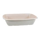 Bakke rekt natur bagasse 825ml 216x159x48mm m/PLA Liner product photo