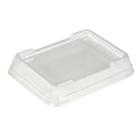 Transparent rPET lid 171x127x25mm high for 2171-series product photo