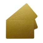 Plastic card gold glossy 54x86mm product photo