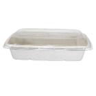Bakke rekt natur bagasse 950ml 230x160x50mm PFAS fri product photo