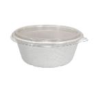Round bowl bagasse nature 500ml &Oslash;150x60mm Pulp PFAS free product photo