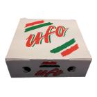 Pizza&aelig;ske hvid 26x26x3cm m/tryk Buon Appetito product photo