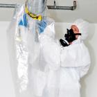 Glovebag for horizontal pipes up to 10" diameter 150mic w/ 1 gloveset product photo