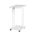White stand 375x560xh800mm with lid for 110l product photo