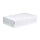 Kødkasse låg massiv pap hvid/brun 10kg 498x295x120mm 850g/m2 product photo