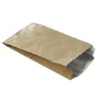 Grill bag 160x65x310+20mm brown kraft paper with alu inside product photo