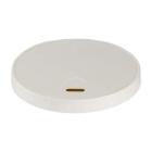 Drikkel&aring;g fladt papir med PE coatning hvid til kaffeb&aelig;ger &Oslash;90mm product photo