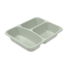 Evolve CPET food container 227x178x43mm 3 comp. for oven product photo