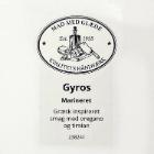 Etiket marinade W&uuml;rz&ouml;l gyros havsalt product photo