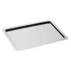 Fad rekt rustfrit st&aring;l 530x325mm m/glat kant product photo