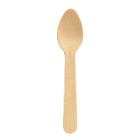 Teaspoon birch wood 110mm without wax retail pack product photo