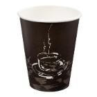 Coffee cup cardboard 25cl &Oslash;80mm with print product photo