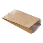 Grill bag brown kraft paper with aluminium 190x85x335+20mm product photo