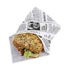 Deli/oste/fiskepapir Old News med HDPE laminat 50x75cm product photo
