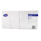 Napkin Duni white 40x40cm 1/8 fold 3 ply product photo
