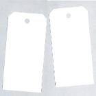 Manilla label 40x80mm waterproof Tritex carton white product photo