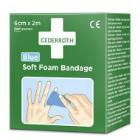 F&oslash;rstehj&aelig;lp Cederroth limfrit plaster 6cmx2m bl&aring; product photo